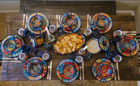 TALAVERA EL CARMEN★希少！大皿(飾り皿) TALAVERA EL CARMEN☆希少！大皿(飾り皿)