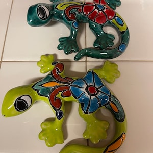 Gecko Statue eine so süß toll als Draußen oder Drinnen hängen an der Wand in einem Garten oder draußen.