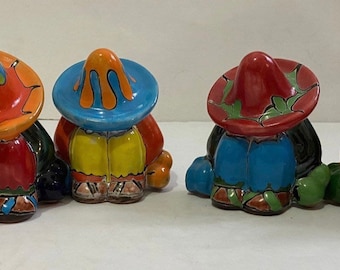 Statue one Panchito Sleeping Mexican man statue so cute great as party favor or table setting  on Taco tuesday get into fiesta 5.5 X 6