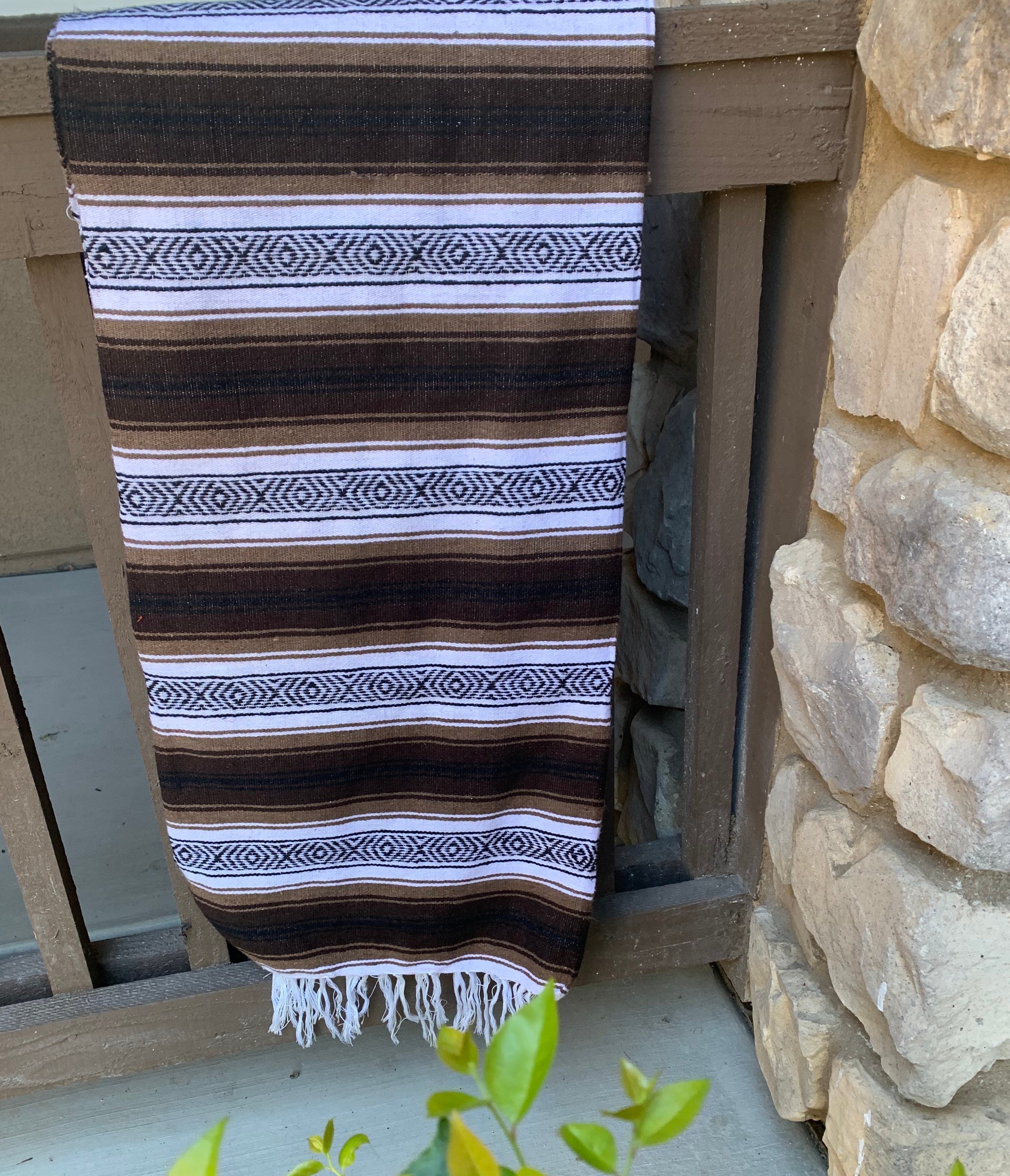 White mexican blanket new arrivals
