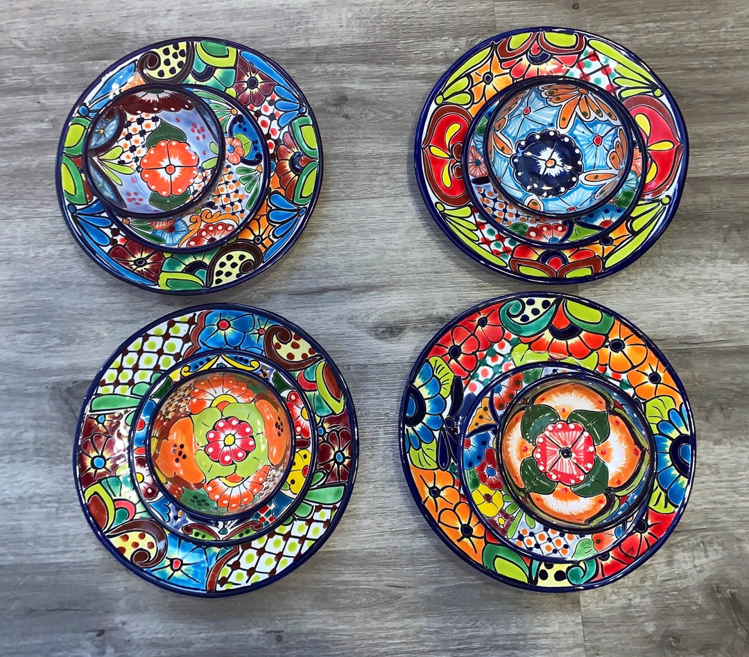 Enchanted Talavera Mexican Talavera Pottery Shooting Star Sun Wall Art Indoor Outdoor Extra Large