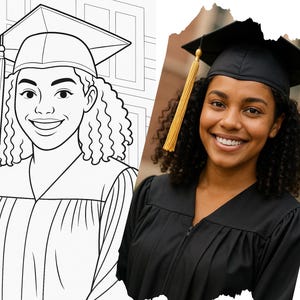 Graduation Selfie Paint Kit – “Selfie Cap & Gown” Edition