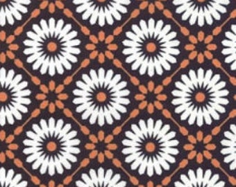 Midnight Magic Mums Midnight Pumpkin by April Rosenthal for Moda
