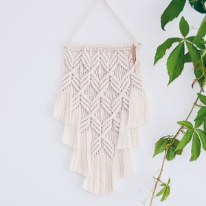 Wall hanging, Macrame home decoration, Boho wall decor, Handmade wall art,  Housewarming gift, Christmas gift idea