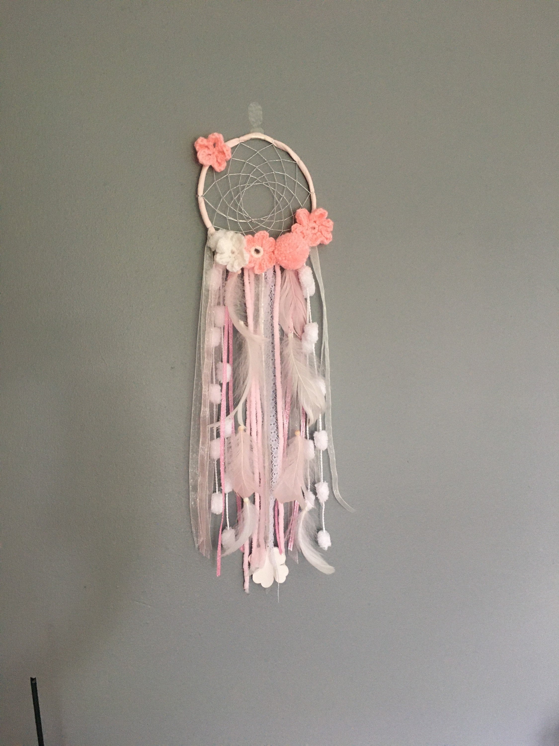 Personalised dreamcatcher Nursery dream catcher Baby room Etsy