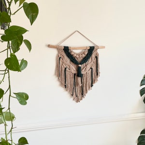 Macrame wall hanging, Boho home decoration, Handmade wall tapestry, Modern home decor, Birthday gift idea, Housewarming Christmas gift