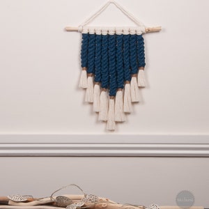 Macrame wall hanging, Handmade bedroom decoration, Wall art tapestry, Boho home decor, Christmas gift, New home gift