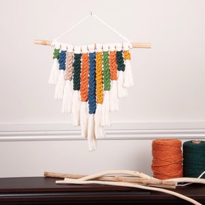 Macrame wall hanging, boho home decoration, wall art tapestry, bedroom decor,  Housewarming gift, Christmas gift idea