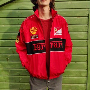Vintage Ferrari Racing Jacket- Lana Del Rey- Size: L Australia - Main Image
