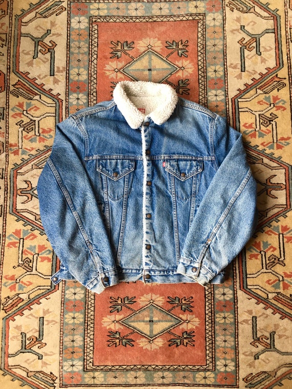 Vintage Levi’s, Black/Grey Stonewashed Denim, Sher