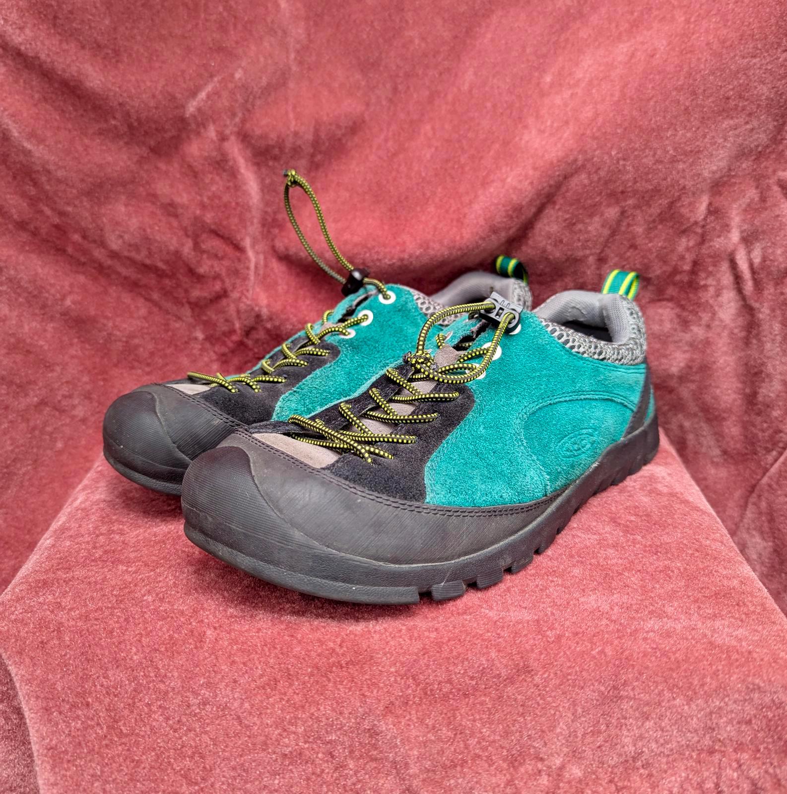 Zapatillas Keen Jasper (UK 8) de ante verde para exteriores