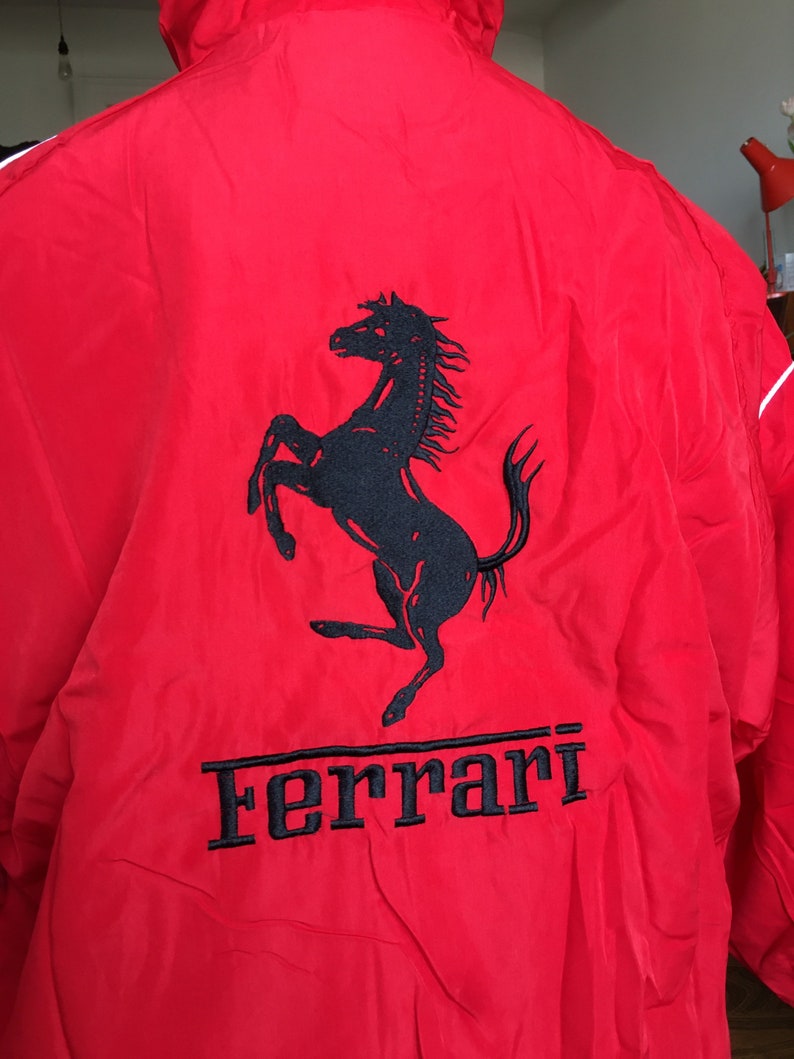 Vintage Ferrari Racing Jacket Lana Del Rey Size Large | Etsy