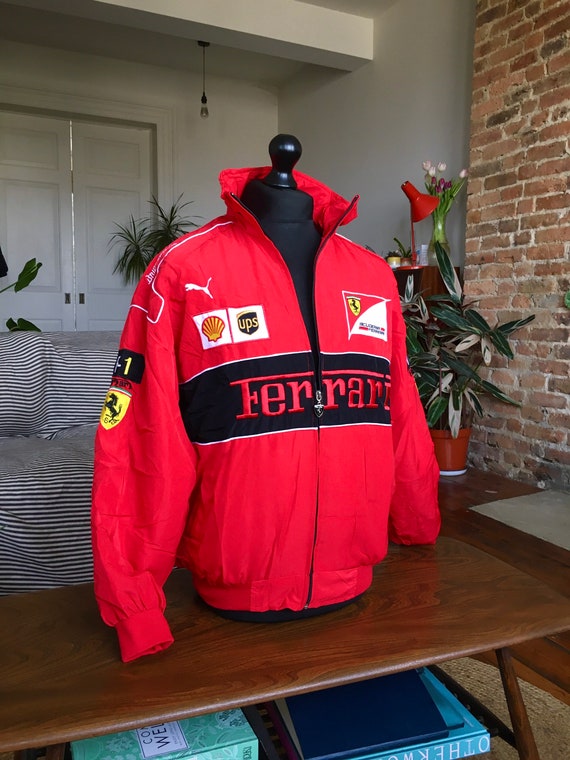Vintage Ferrari Racing Jacket Lana Del Rey Size Large | Etsy