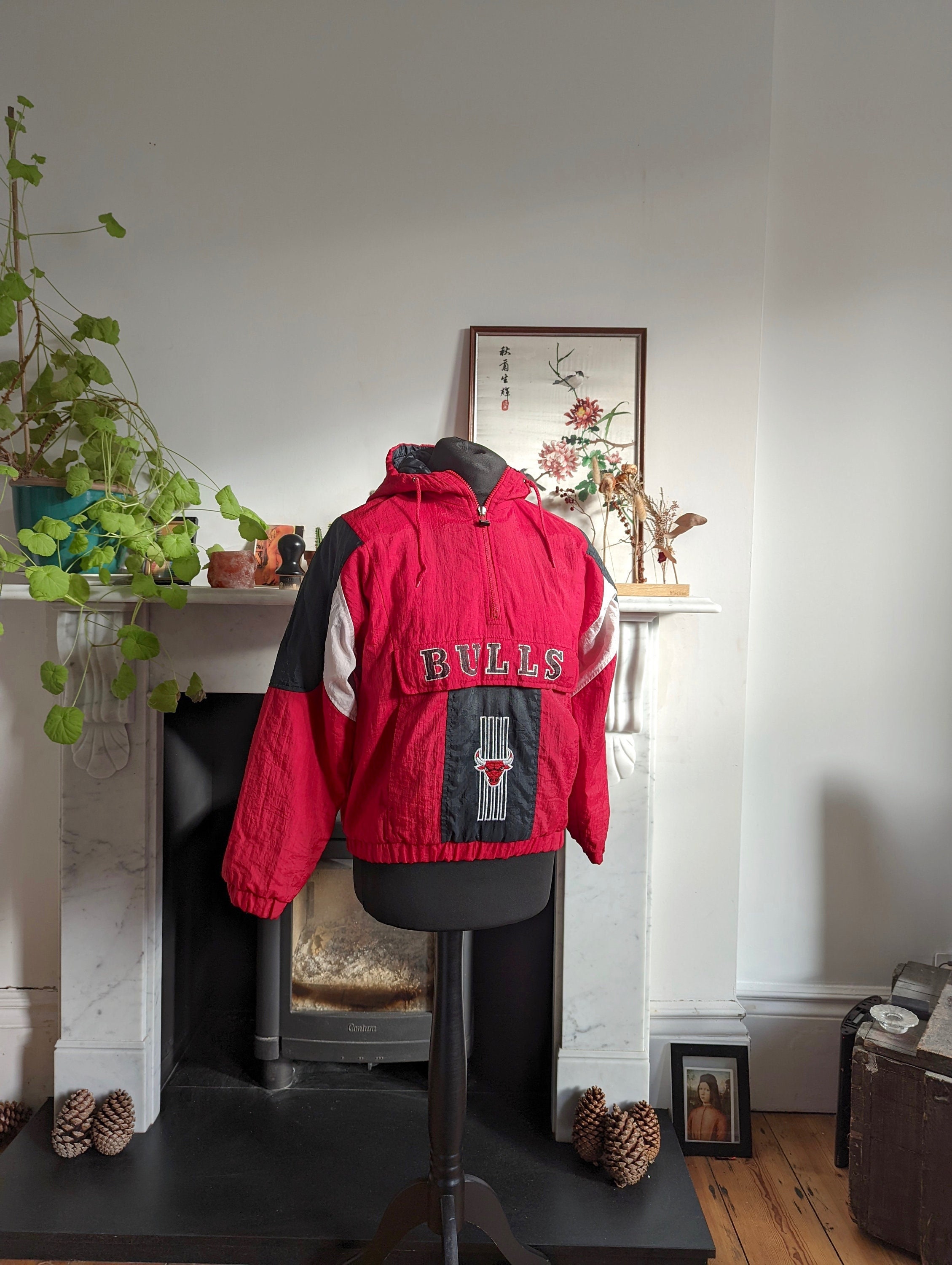 Small Vintage Chicago Bulls Etsy Jacket, - Ireland Starter