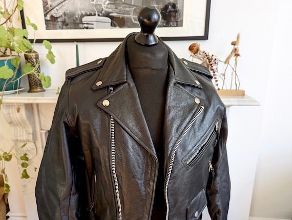 ギャル 平成初期 Y2K archive 5351 leather jacket Jean Paul Gaultier Leather Jacket, Size 44 IT