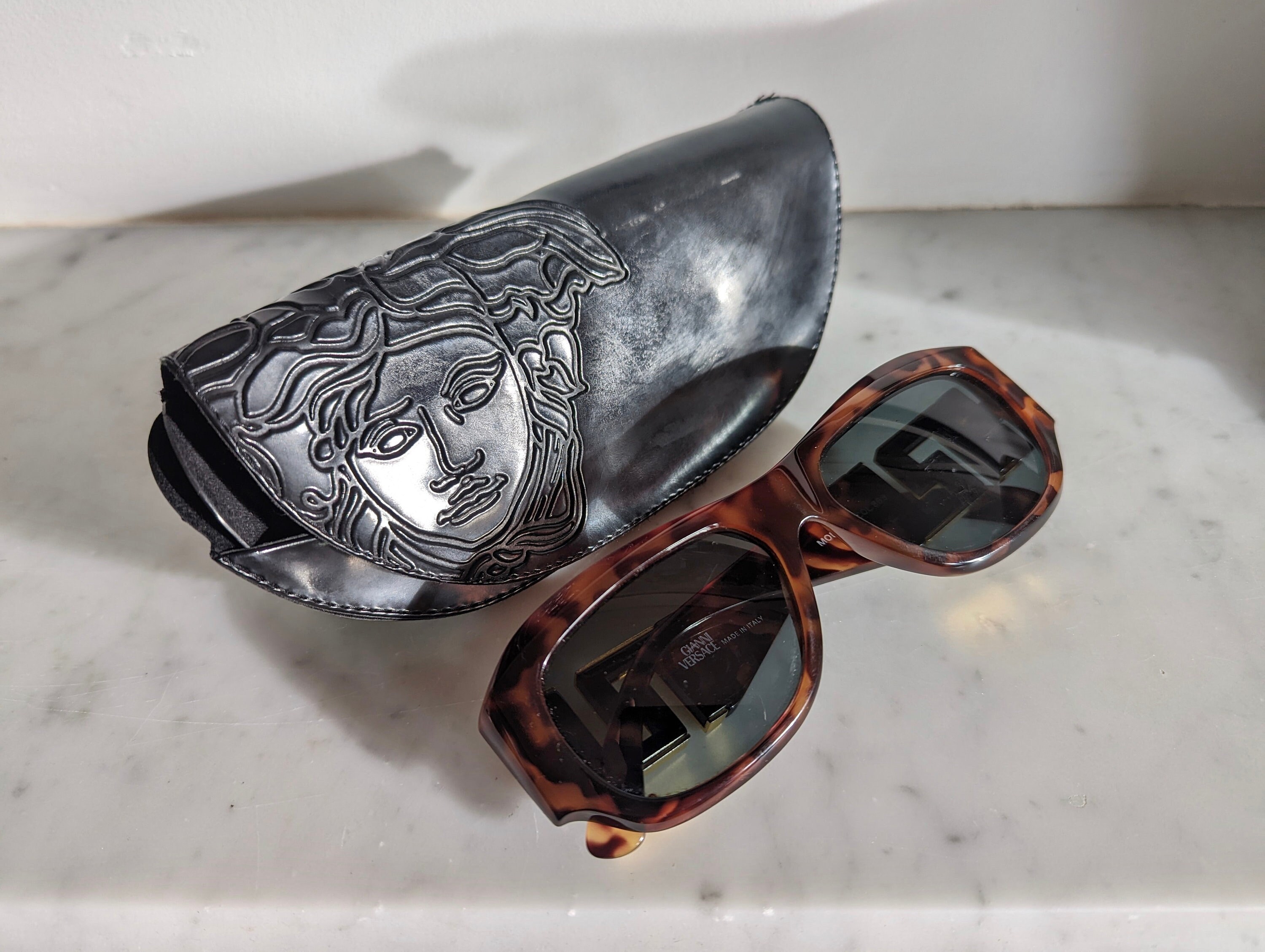 Versace sunglasses case - Etsy 日本 Versace sunglasses case - Etsy 日本