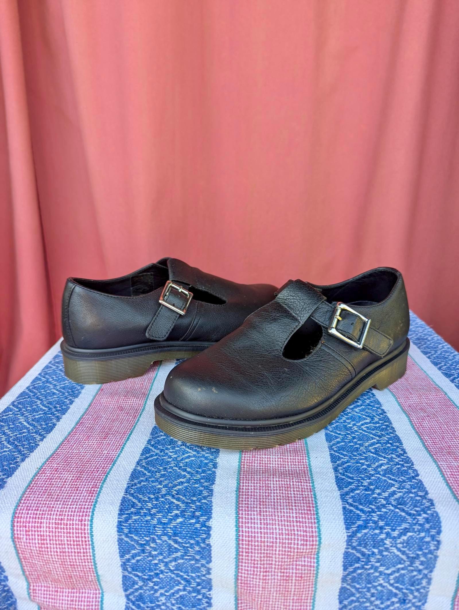 Vintage Dr. Martens T-bar Mary Jane Shoes - UK 5 / EU 38 / US 7