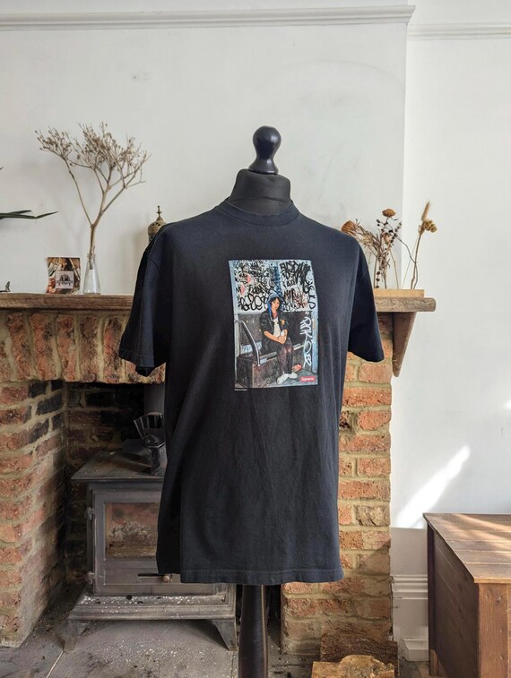 Supreme X Martha Cooper Black Graffiti Tee (size L) - Etsy