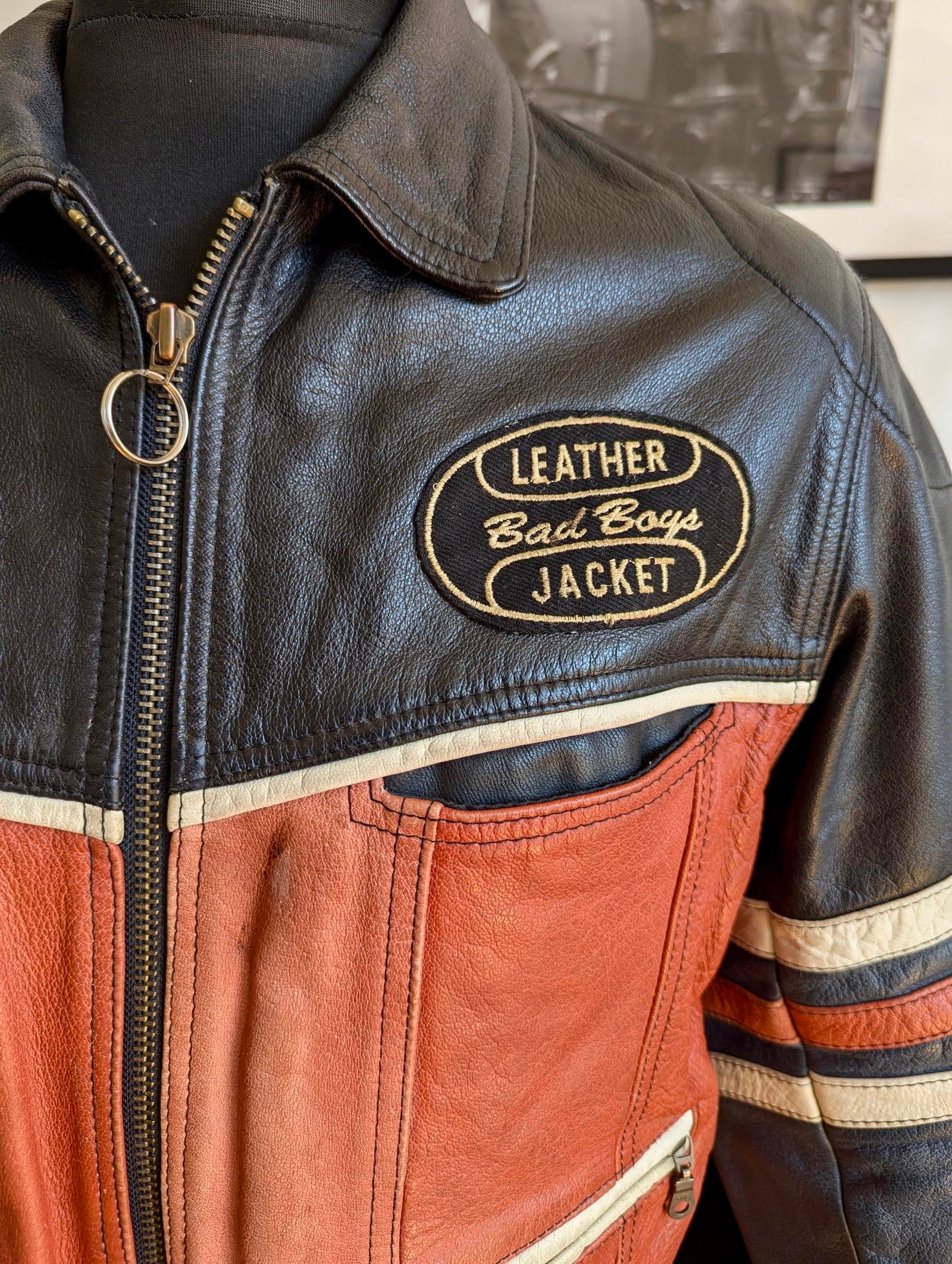 ジャケット・アウター 80-90s BAD BOYS \"made in italy\" leather Help Dating 'Bad Boys' leather jacket | Vintage Fashion Guild Forums