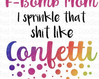 Download F Bomb Mom With Tattoos Svg