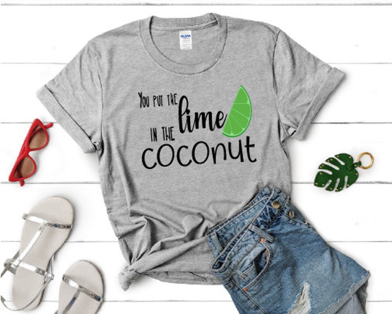 lime in the coconut shirt