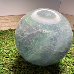 Fluorite sphere