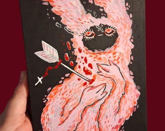 Your Love Feels Like Hate Original Acrylic Painting
