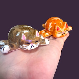 Fat Cat Clay Figure