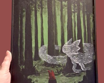The Phantom of the Forest Original Painting