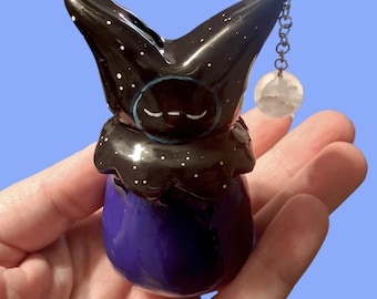 Linneus of the Moon clay figure