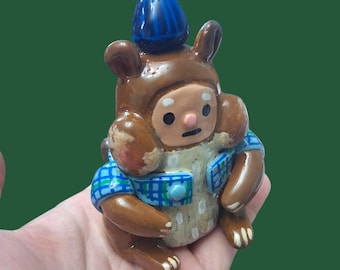 Chip Chipmunk clay figure