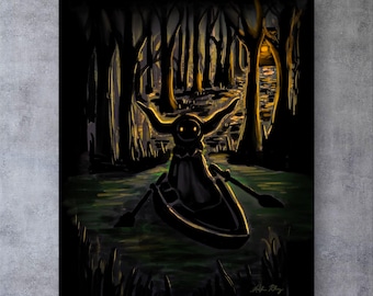 The Light That Burns Me Art Print