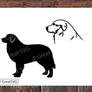 Great Pryenees SVG, Great Pyrenees Dog SVG, Dog SVG, Gift for Dog Lover