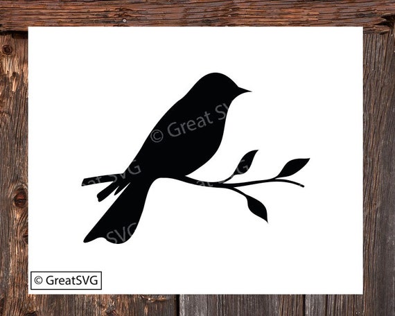 Download Bird Svg Bird For Cameo Silhouette Bird For Cricut Bird Etsy