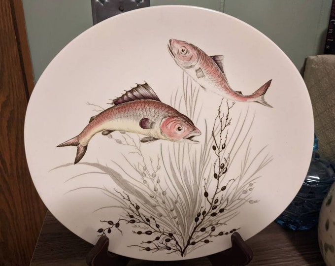 Johnson Brothers Fish Plate Number 3. Etsy