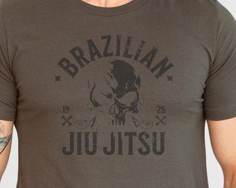T-shirt Braziliaans jiu-jitsu voor vaders, cadeau voor BJJ-fans, T-shirt MMA-fans, Martial Arts-cadeau voor vaders