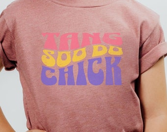 Tang Soo Do Chick Tee for Girls, Vibrant Martial Arts Inspired T-Shirt, Tang Soo Do Gift for Girls