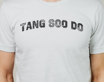Tang Soo Do Camo Shirt für Männer, Martial Arts Tshirt, Karate Geschenk für Väter
