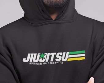 Funny Jiu Jitsu Hoodie, BJJ Sweatshirt, MMA Fight Wear, BJJ Gifts, Martial Arts Sweater