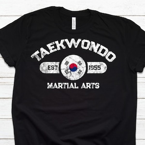Taekwondo T-Shirt | Martial Arts Clothing |  Tae Kwon Do T-Shirt | Gift for Marital Artists | TKD Master's Gift