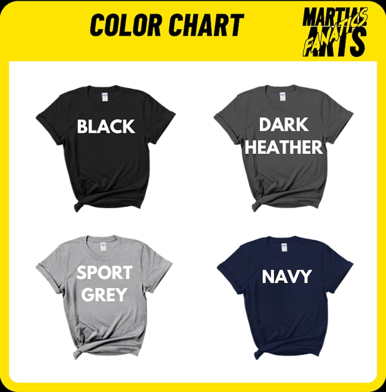 4 colors are offered - black, dark heather, sport grey, and navy