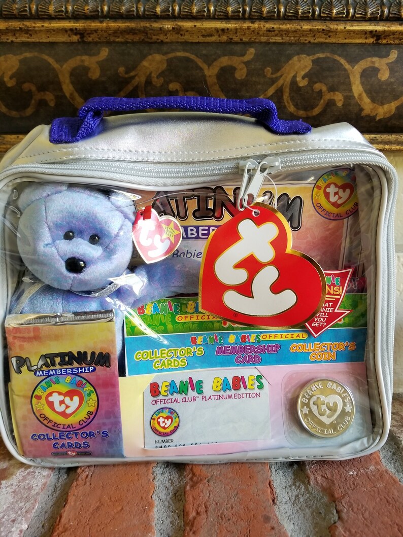 platinum membership beanie baby