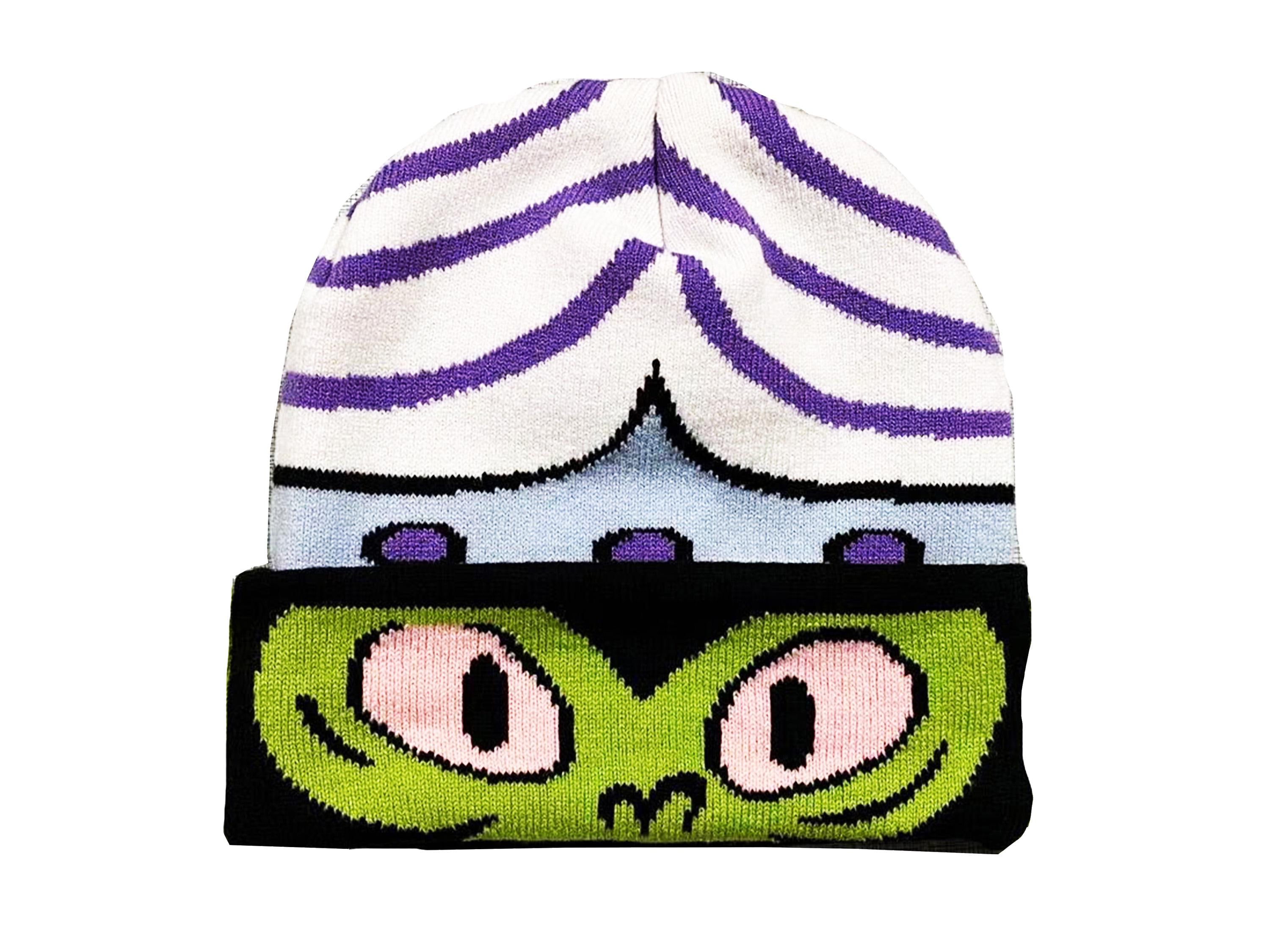 MOJO JOJO Powerpuff Girls Cartoon Beanie - Etsy