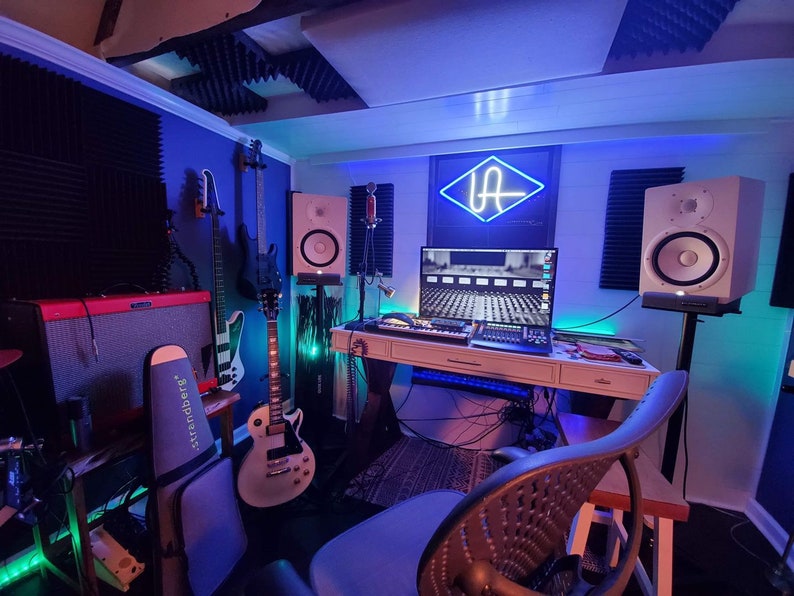 Light up Sign Neon Sign Custom Neon Sign Last Name Sign Bon Etsy