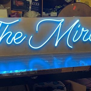 The Mirage neon sign  sweet 16 18th birthday neon sign 21 1st birthday sign party neon sign happy birthday sign neon sign for room neon sign