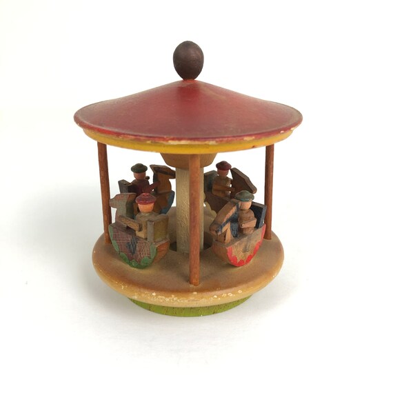 vintage carousel toy