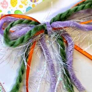 Easter Yarn Bow #2