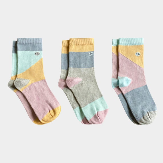 Chaussettes en coton biologique, 100 chaussettes en coton pour