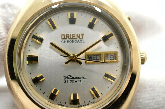 Vintage ungetragene Orient Racer Chronoace Super Rare 1960s aus Japan Etsy