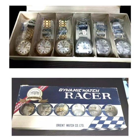 Vintage Unworn Orient Racer Chronoace Super Rare 1960s From Japan